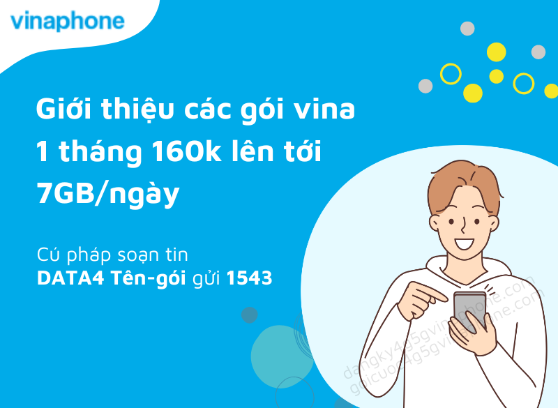 gói vina 1 tháng 160k